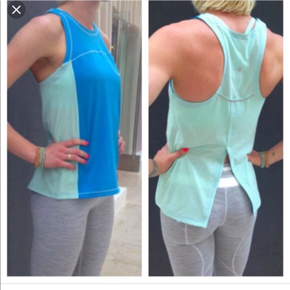 Lululemon silver lining tank